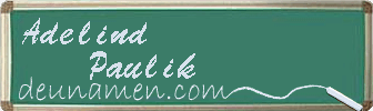 Adelind Paulik Visitenkarte